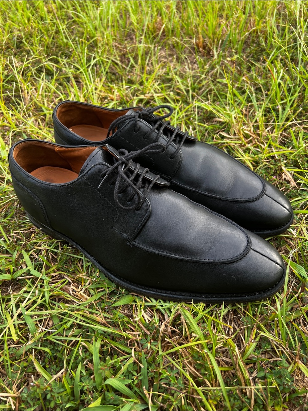 CLEAN Allen Edmonds size 11.5 Watson Derby Black Dress shoes